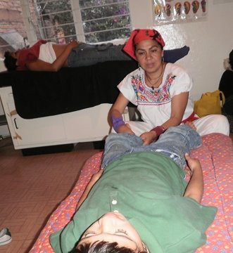 Angélica Pacheco. Reflexología